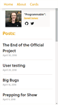 Mobile Screenshot of jaredjones.me